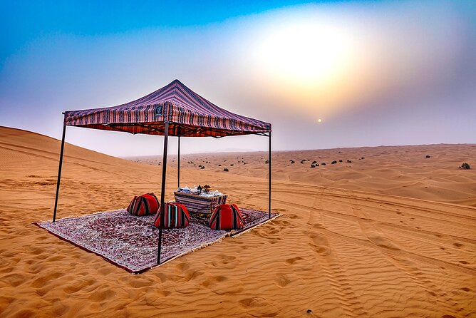 Overnight Red Dunes Desert Safari - Dune Bashing, BBQ Dinner & Morning Breakfast - Viator Booking and Assurance