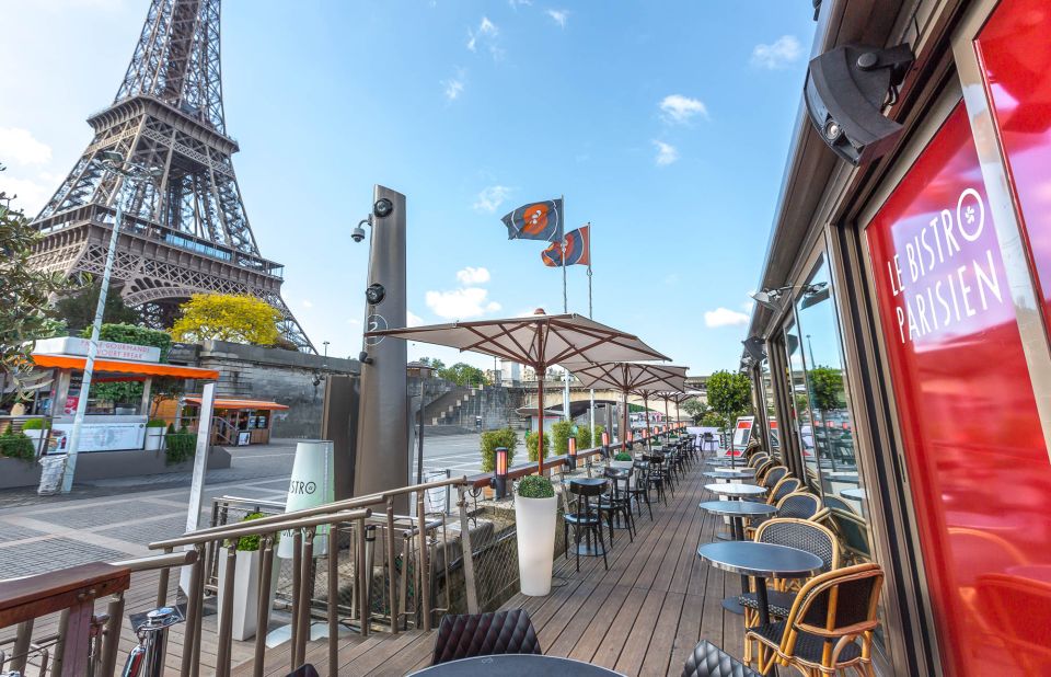 Paris: 1-Hour Sightseeing Cruise and Bistro Lunch - Itinerary