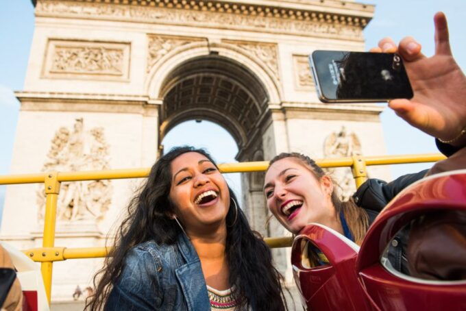 Paris: Big Bus Hop-On Hop-Off Tour and Arc De Triomphe - Inclusions