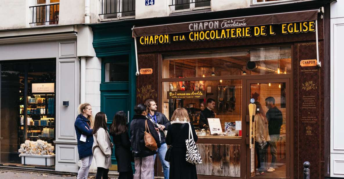 Paris: Chocolate & Patisserie Walking Tour With Tastings - Meeting Point and Guide Information