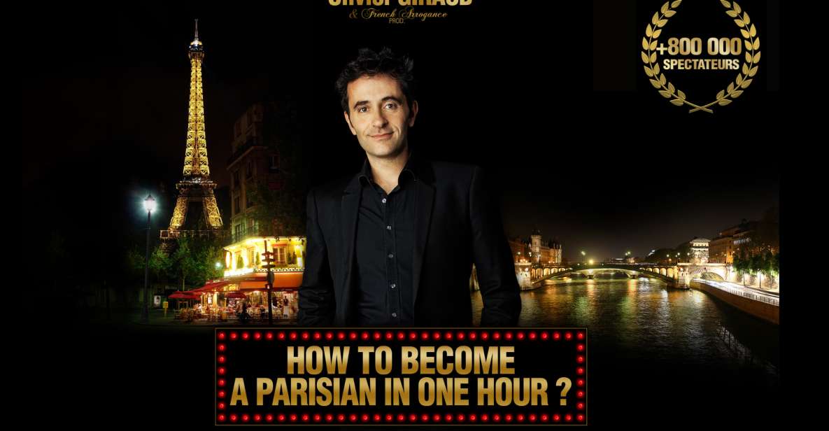 Paris: Comedy Show in English - How to Become a Parisian - Show Description