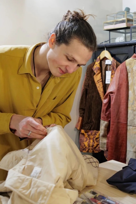 Paris: Couture Workshop, Upcycle Your Own Jacket - Activity Highlights