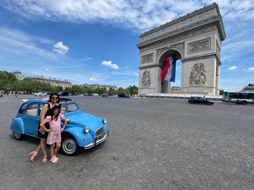 Paris: Guided City Highlights Tour in a Vintage French Car - Full Description