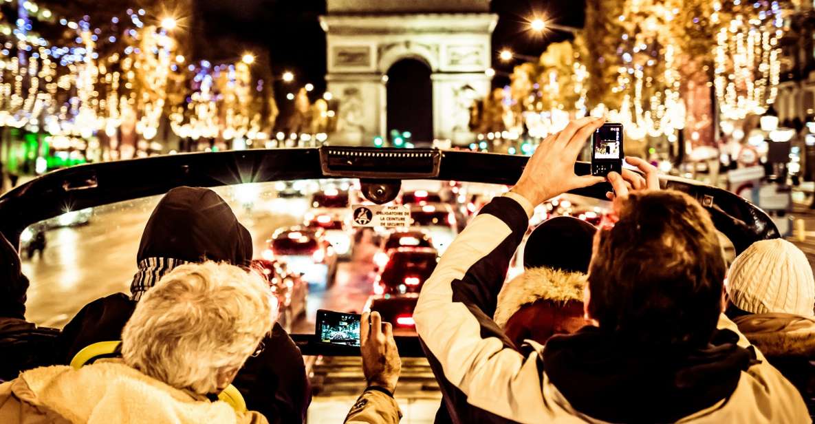 Paris: Open-Top Christmas Bus Tour - Inclusions