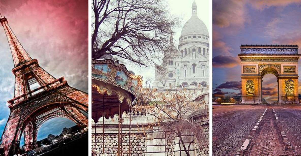 Paris: Private City Tour for 1 to 3 People - Itinerary