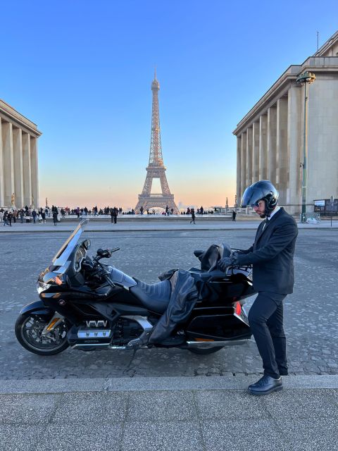 Paris: Private Motorcycle Taxi - Booking Information