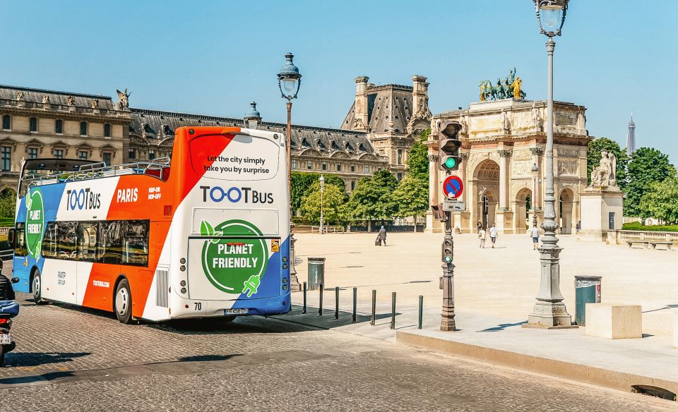 Paris: Tootbus Hop-on Hop-off Discovery Bus Tour - Booking Information