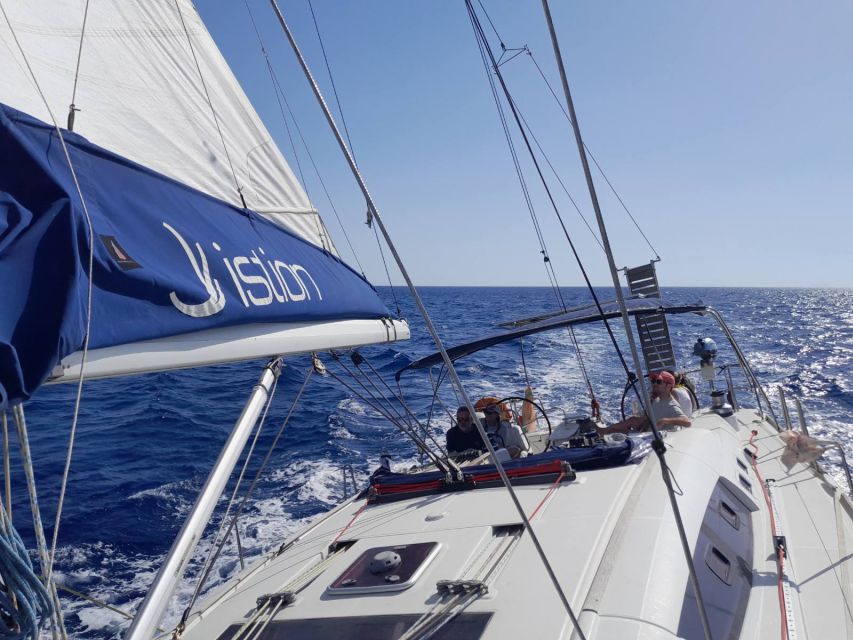 Paros: Full-Day Sailing Yacht Cruise - Activities: Sailing, Swimming, Snorkeling