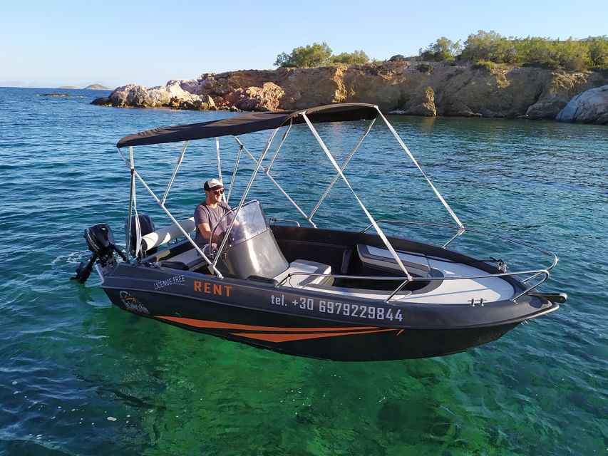 Paros: Full-Day Small Boat Rental With Self-Driving - Description