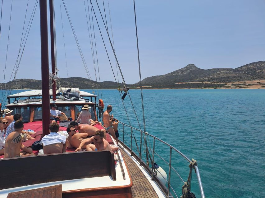 Paros: Traditional Gulet Shared or Private Island Cruise - Highlights and Description