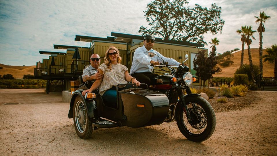 Paso Robles: Wine Country Sightseeing Tour by Sidecar - Full Description