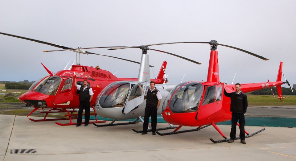 Phillip Island: Half Island Helicopter Tour-12 Mins - Tour Description