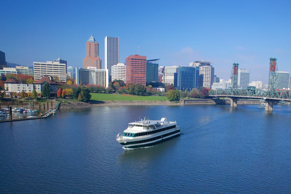 Portland: Happy Hour Sightseeing Cruise - Inclusions