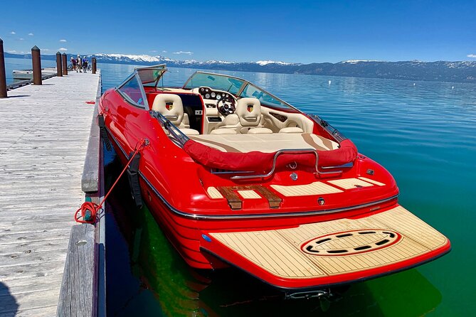 Private Boat Charter on Lake Tahoe With Captain Full Day - Additional Information