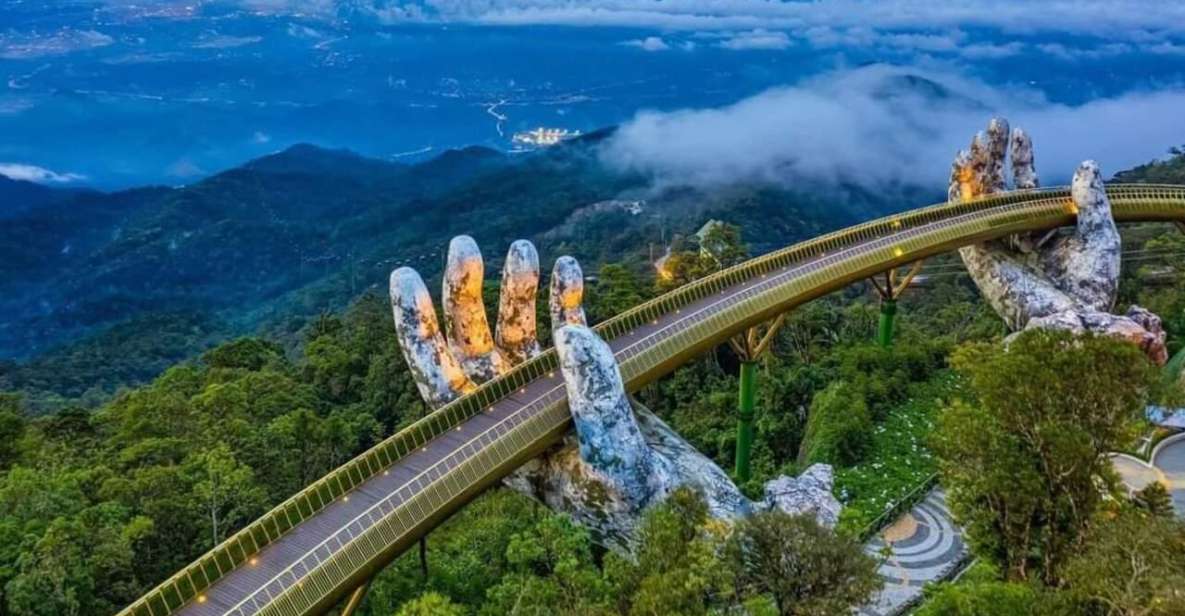 Private Car Golden Bridge - Ba Na Hill From Da Nang - Full Itinerary
