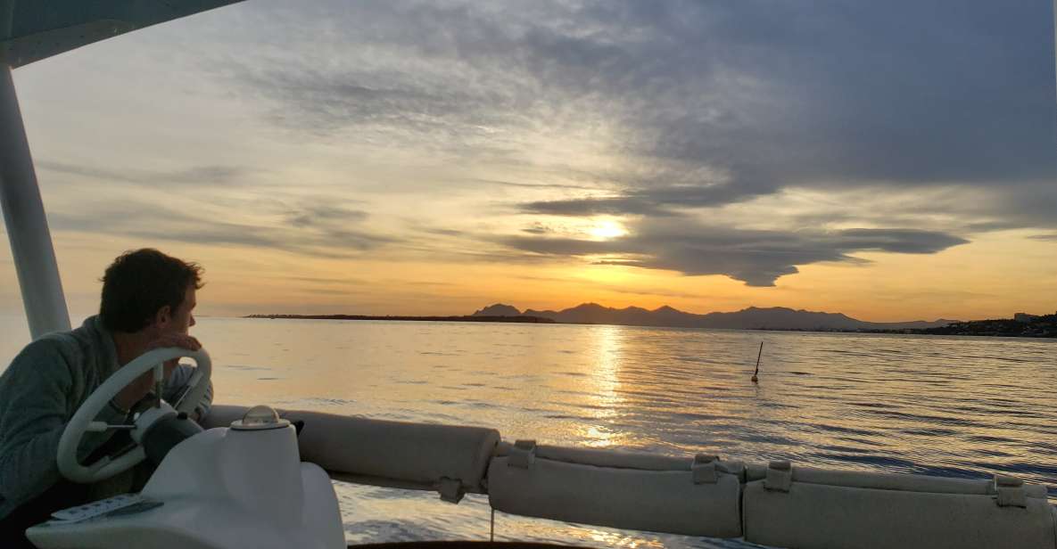 Private Catamaran Trip in the Bay of Juan Les Pins at Sunset - Itinerary
