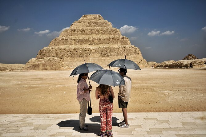 Private Guided Tour to Giza Pyramids, Sphinx and Saqqara Lunch - Booking Information