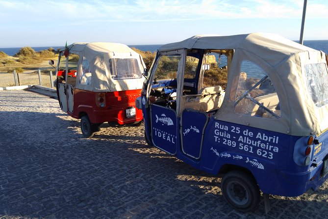 Private Guided Tuk Tuk Tour With Pick-Up and Drop-Off in Albufeira - Booking Details