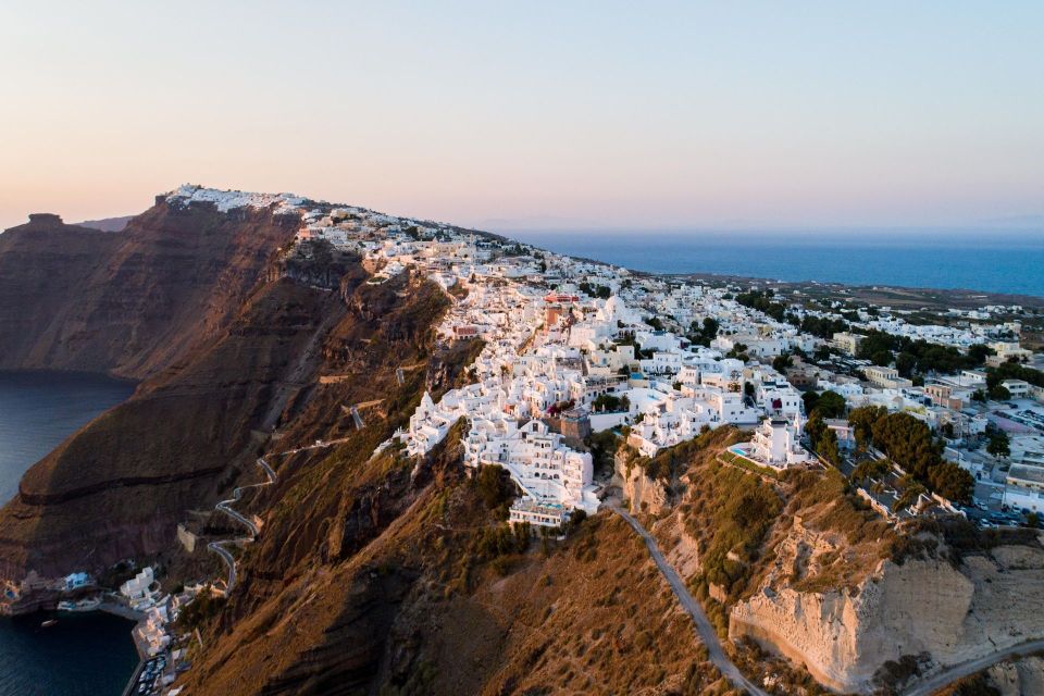 Private Santorini Sightseeing Tour With Dinner at Sunset - Itinerary Highlights