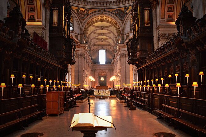 Private Tour: Tower of London and St Pauls Cathedral - Pricing Information