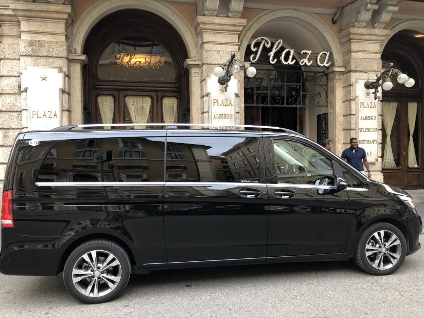 Private Transfer From Naples to Rome or Viceversa - Booking Information