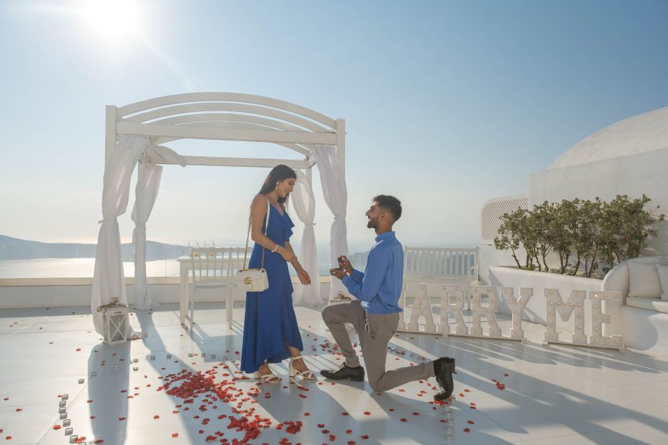 Proposal Photoshoot Santorini - Pricing Details and Options