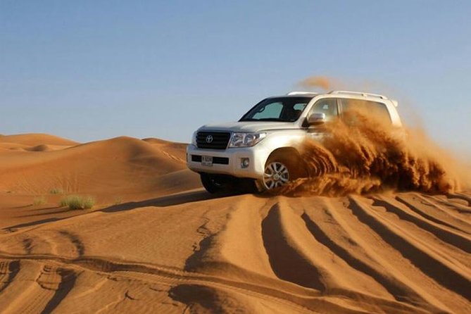 Red Dunes Dubai Desert Safari With Live Show, Sandboarding & BBQ - Sandboarding Thrills in the Dunes