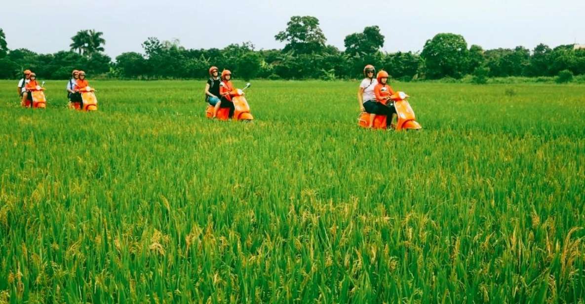 Red River Delta & Rural Village With Female Ao Dai Riders - Additional Information
