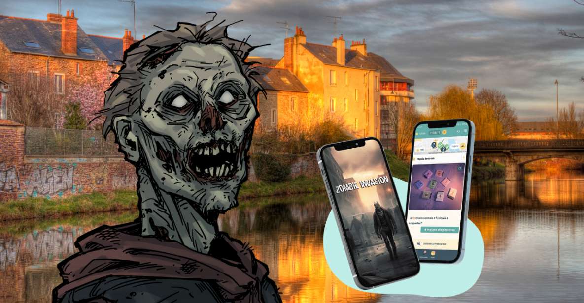 Rennes: Zombie Invasion City Exploration Smartphone Game - Experience Description