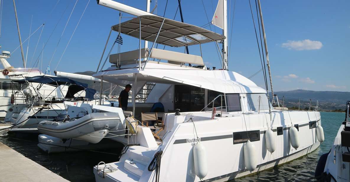 Rethymno: Private Catamaran Cruise With Meal and Drinks - Duration: 6.5 Hours