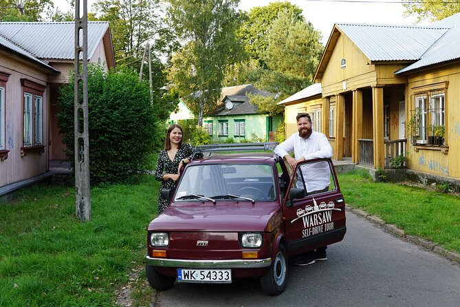 Retro Fiat Self-Drive Undisovered Tour in Warsaw - Common questions