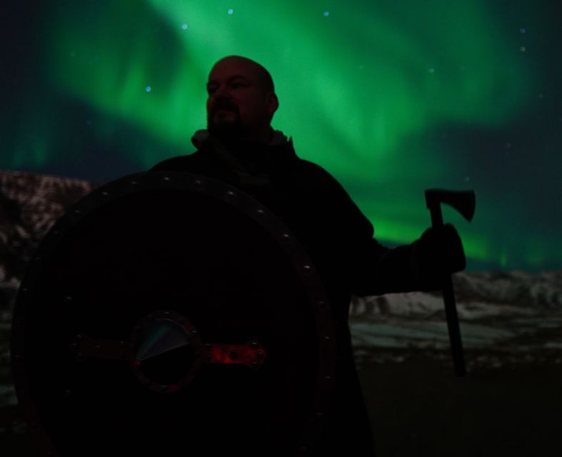 Reykjavik: Northern Lights Minibus Tour With Viking Weapons - Experience Highlights