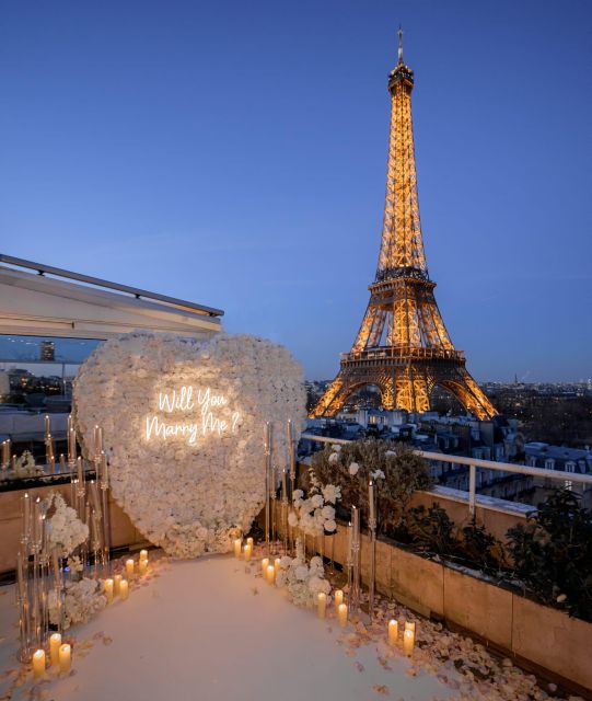 Romantic Eiffel Proposal on Enchanted Private Terrace - Location Specifics