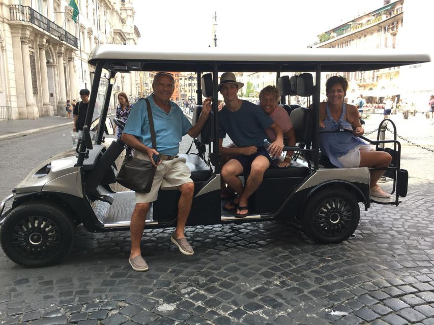 Rome: 2-Hour Sightseeing Night Tour by Golf Cart - Customer Reviews