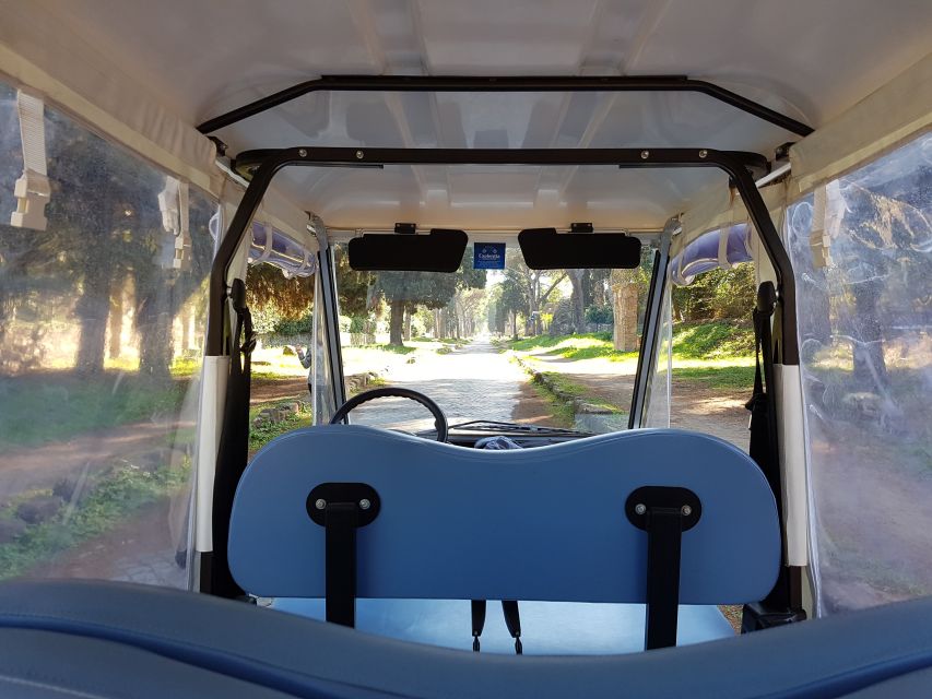 Rome: Appian Way Private Tour by Golf Cart -Official Partner - Description