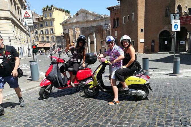 Rome by Vespa Semi Private Tour MAX 6 PEOPLE GUARANTEED - Booking and Pricing