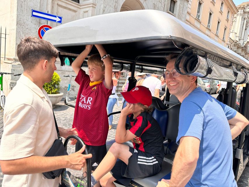 Rome in Golf Cart 7 Hours Unforgettable Full Immersion - Customer Experience