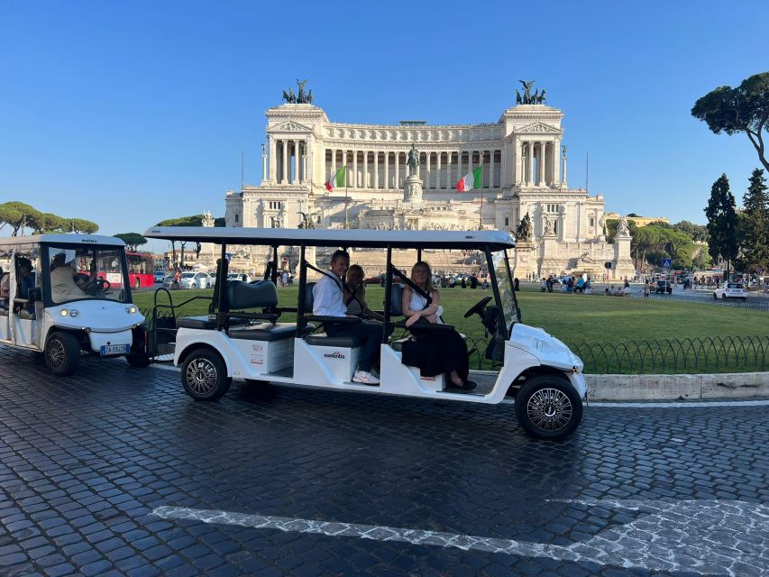 Rome: Private City Highlights Golf Cart Tour - Exclusive Private Experience