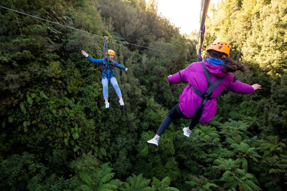 Rotorua: Ultimate Guided Zipline Tour W/ Volcanic Cliff Walk - Tour Highlights