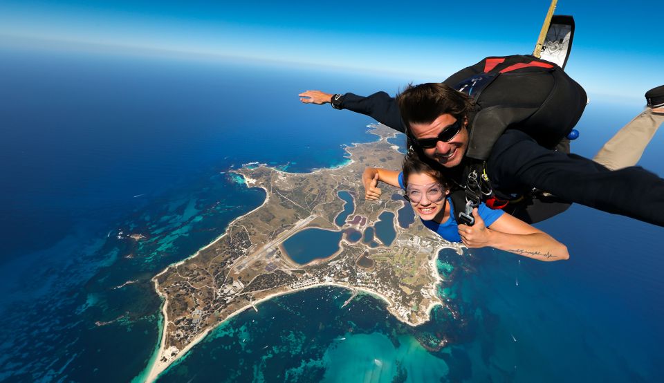 Rottnest Island: Tandem Skydive - Booking Information