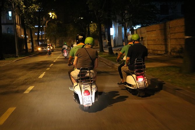 Saigon Vespa By Night Street Food Tour 4,5 Hours - Vespa Experience