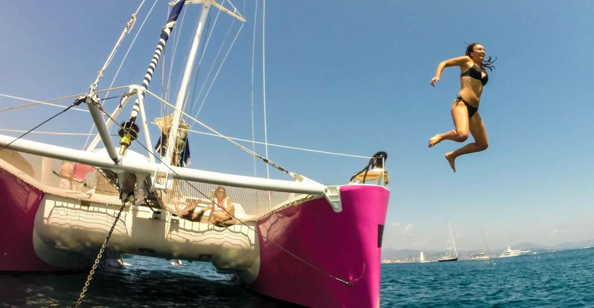 Saint Tropez: Half-Day Coastline Catamaran Sailing Tour - Meeting Points