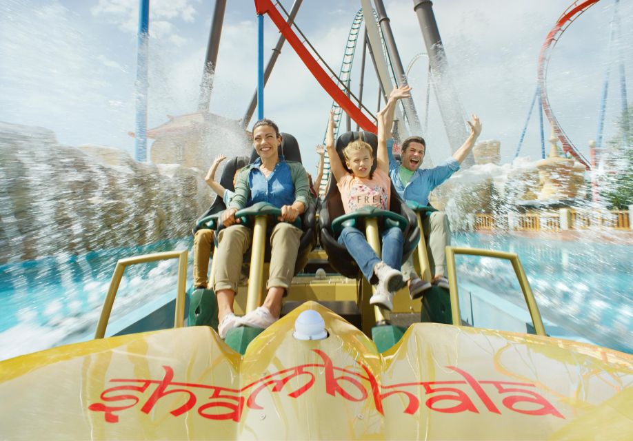 Salou: PortAventura, Caribe Park, & Ferrari Land Passes - Park Experience