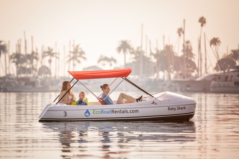 San Diego Bay: Eco-Pedal Boat Rental - Highlights