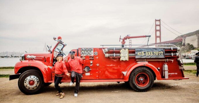 San Francisco Bay: 90-Minute Fire Engine Tour - Meeting Point and Price