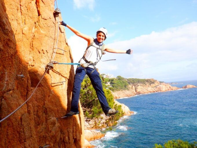 Sant Feliu De Guixols: Climb via Ferrata Cala Del Molí - Full Description