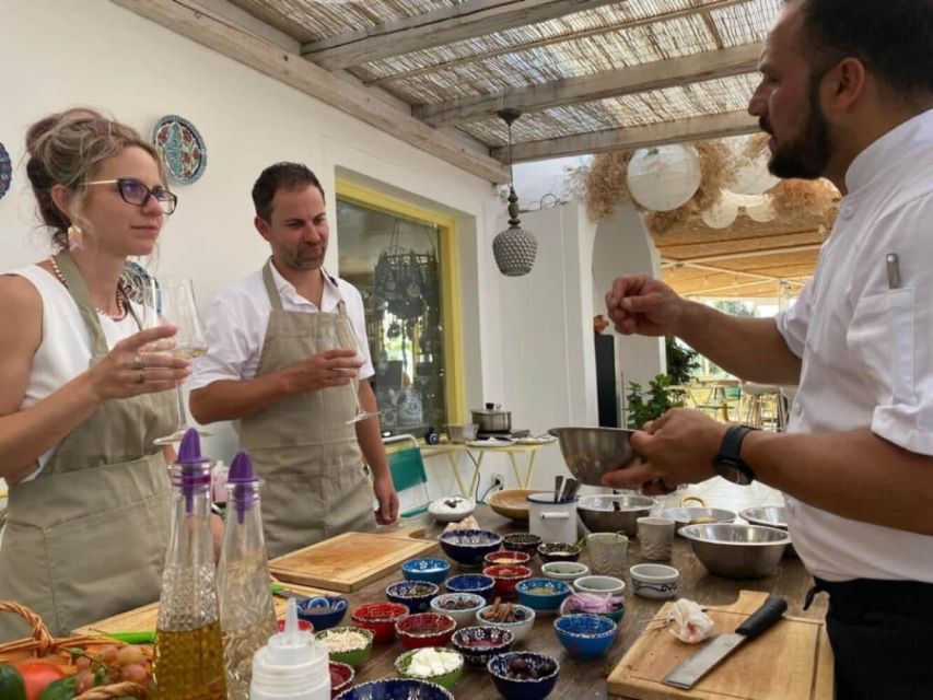 Santorini: Cooking Class & Wine-Tasting Private Tour - Itinerary Details