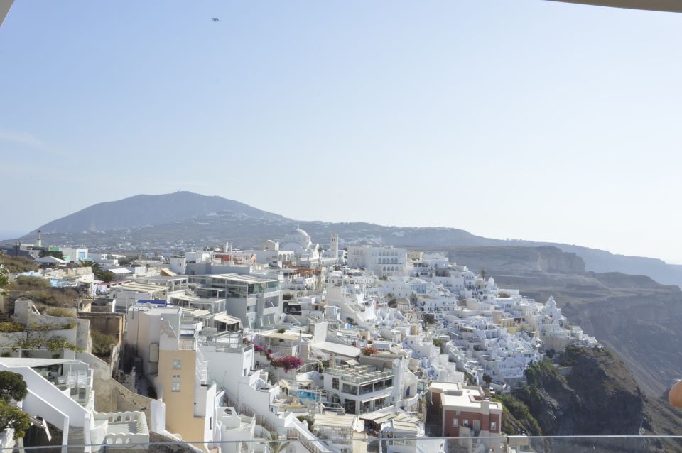 Santorini: Half-Day Sightseeing Tour With Hotel Pickup - Pickup Options and Highlights
