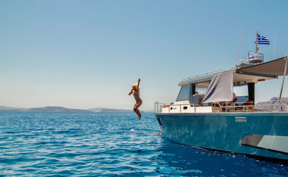 Santorini: Private Diamond 36 Motor Yacht Caldera Cruise - Customer Reviews