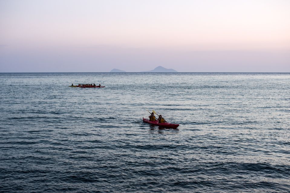 Santorini: Sunset Sea Kayak With Light Dinner - Booking Information
